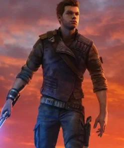 Cal Kestis Star Wars Jedi Survivor Leather Vest