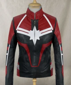 Captain Marvel Leather Jacket