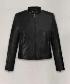 Carrie Anne Moss The Matrix Resurrections Leather Jacket