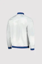Charlotte Hornets Classics White Varsity Jacket