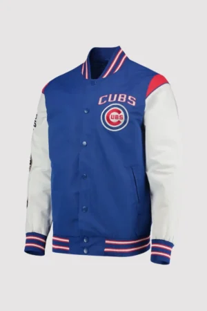 Chicago Cubs 3x World Series Champions Varsity Jacket