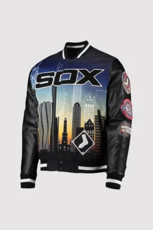 Chicago White Sox 3x World Series Champions Varsity Jacket