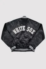 Chicago White Sox 80’s Black Varsity Jacket