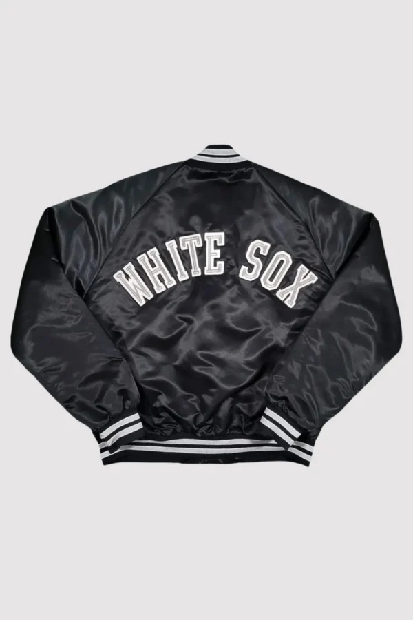 Chicago White Sox 80’s Black Varsity Jacket