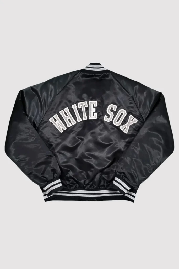 Chicago White Sox 80’s Black Varsity Jacket