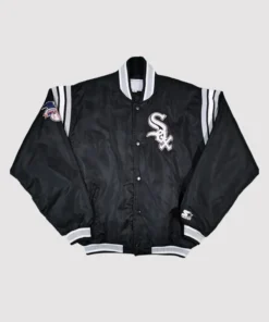 Chicago White Sox 90’s Black Varsity Jacket