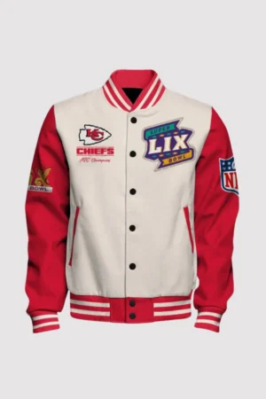Chiefs Super Bowl LIX 2025 Champions Varsity Jacket