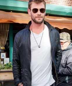 Chris Hemsworth Leather Jacket