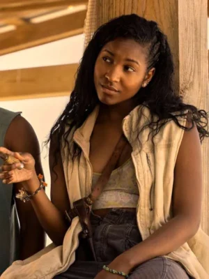 Cleo Outer Banks Season 03 White Vest