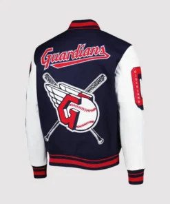 Cleveland Guardians Mash Up Varsity Jacket
