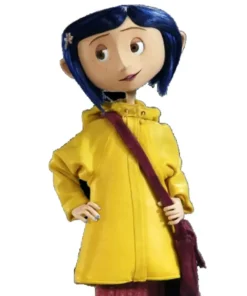 Coraline Yellow Coat with Hood