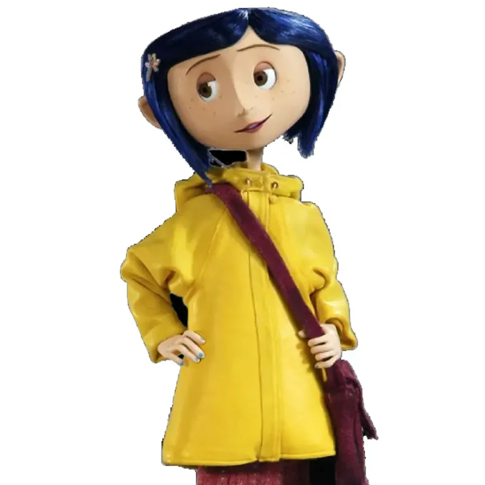Coraline Yellow Coat with Hood