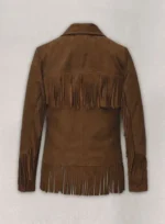 Dakota Johnson The High Note Suede Leather Jacket