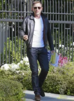 Daniel Craig Layer Cake Leather Jacket