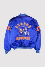 Denver Broncos 80’s Royal Blue Varsity Jacket