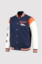 Denver Broncos Super Bowl Champions Varsity Jacket