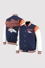 Denver Broncos Super Bowl Champions Varsity Jacket