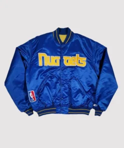 Denver Nuggets 90’s Blue Varsity Jacket