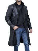 Deus Ex Mankind Divided Adam Jensen Black Trench Coat