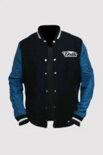 El Diablo Suicide Squad Blue Varsity Jacket