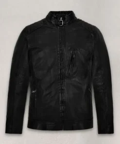 Elon Musk Black Leather Jacket