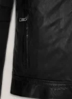 Elon Musk Black Leather Jacket