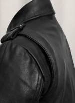 Elsa Pataky Black Leather Jacket
