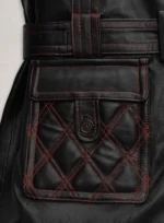 Elvis Presley Leather Long Coat