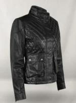Emily Blunt Leather Jacket