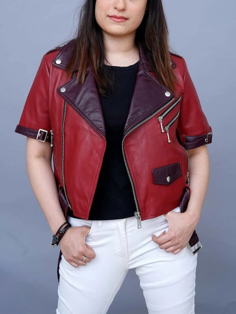 Final Fantasy 7 Remake Aerith Gainsborough Leather Jacket