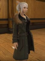Final Fantasy XIV Rebel Video Game Shearling Coat