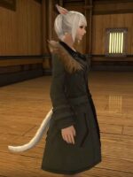 Final Fantasy XIV Rebel Video Game Shearling Coat