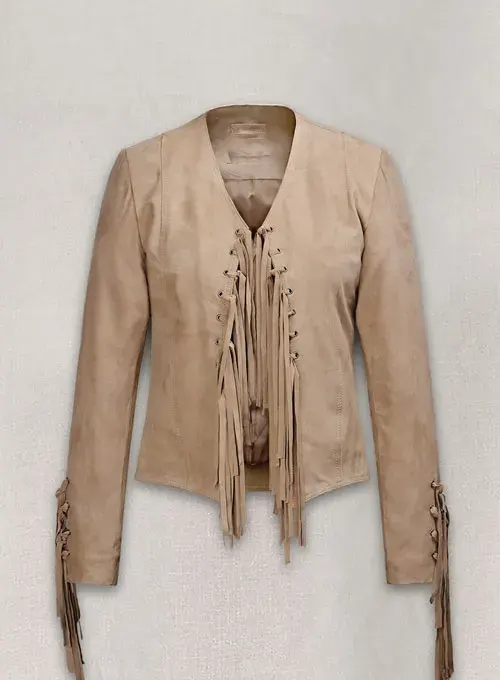 Francia Rasia How I Met Your Father Suede Jacket