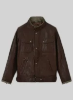 Gerard Butler Leather Jacket