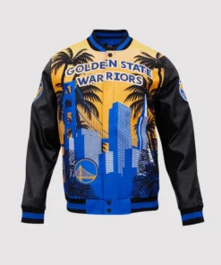 Golden State Warriors 2025 Final Champions Varsity Jacket