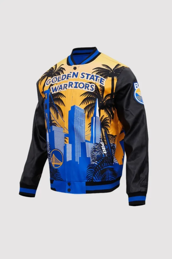 Golden State Warriors 2025 Final Champions Varsity Jacket