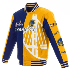 Golden State Warriors 7-Time NBA Finals Champions Varsity Jacket