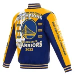 Golden State Warriors 7-Time NBA Finals Champions Varsity Jacket