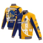 Golden State Warriors 7-Time NBA Finals Champions Varsity Jacket