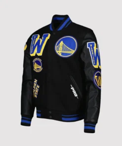 Golden State Warriors Mashup Varsity Jacket