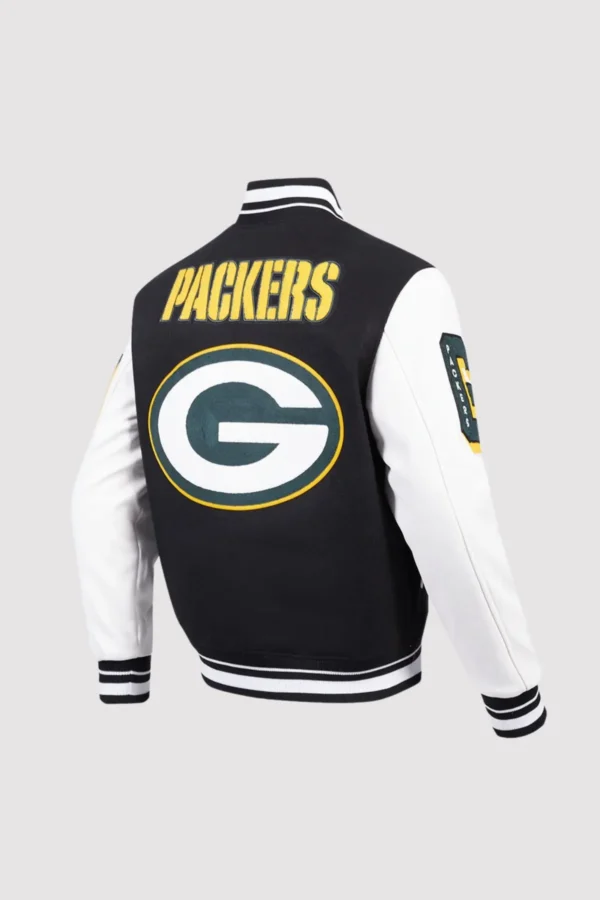 Green Bay Packers Mashup Varsity Jacket
