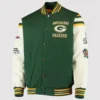Green Bay Packers Super Bowl Varsity Jacket