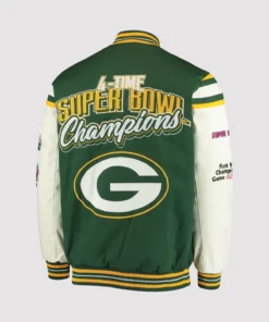 Green Bay Packers Super Bowl Varsity Jacket