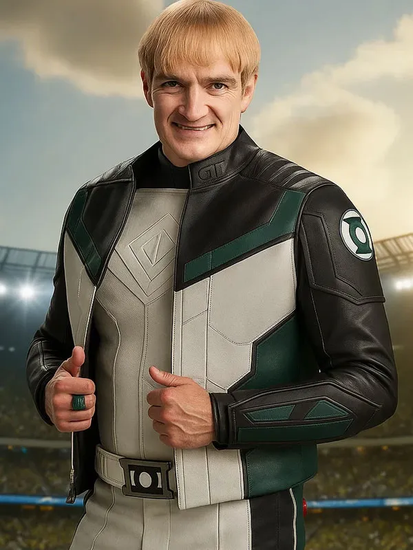 Guy Gardner Superman 2025 Leather Jacket