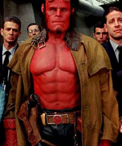 Hellboy Leather Duster Coat