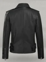 Hilary Duff Black Leather Jacket
