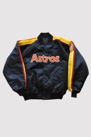 Houston Astros Cooperstown 90’s Retro Varsity Jacket