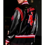 Houston Texans NFL Letterman Red and Blue Varsity Jacket