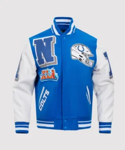 Indianapolis Colts Mashup Varsity Jacket