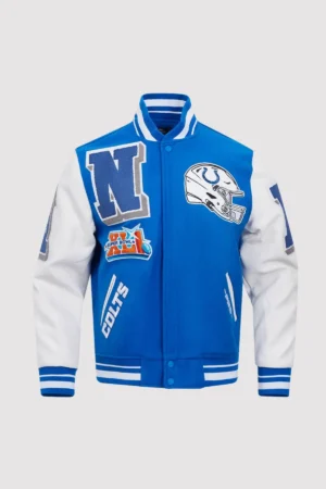 Indianapolis Colts Mashup Varsity Jacket